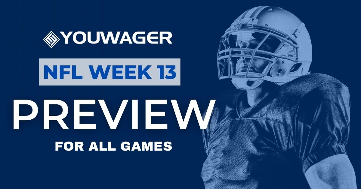 NFL Week 13 Betting Preview for Every Game