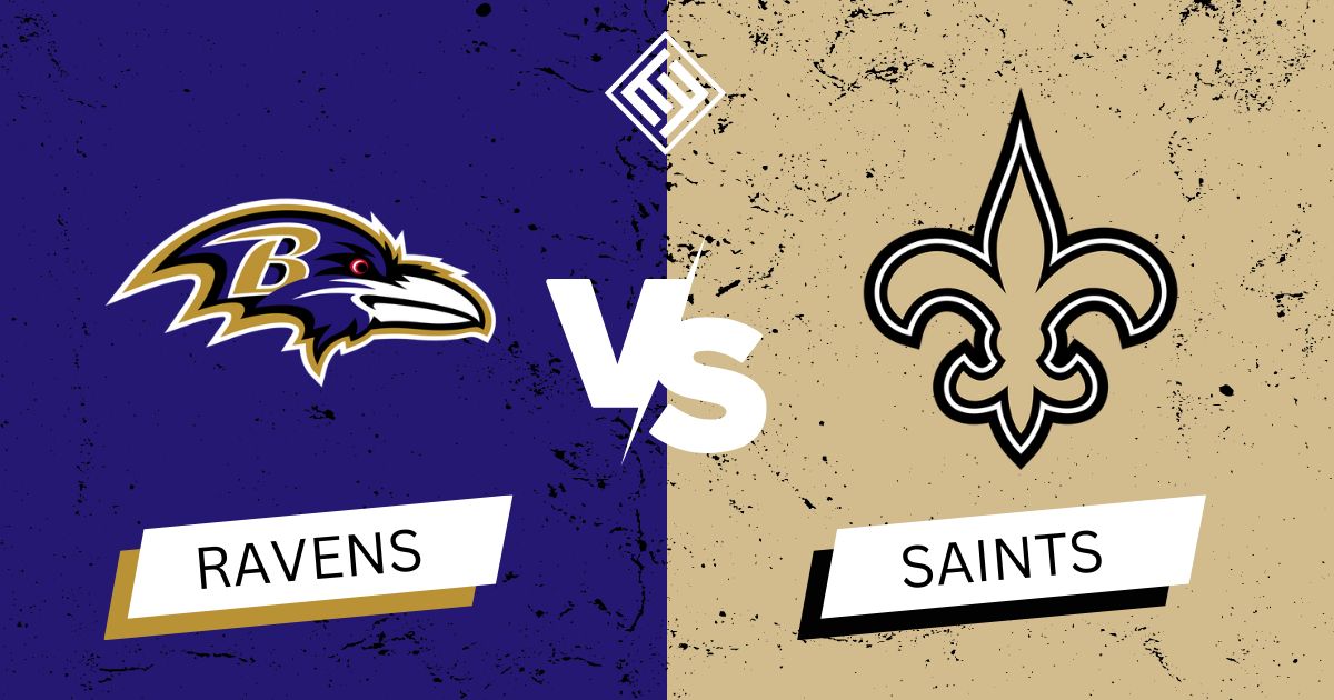 Ravens at Saints Betting Prediction, Pick, NFL Week 9