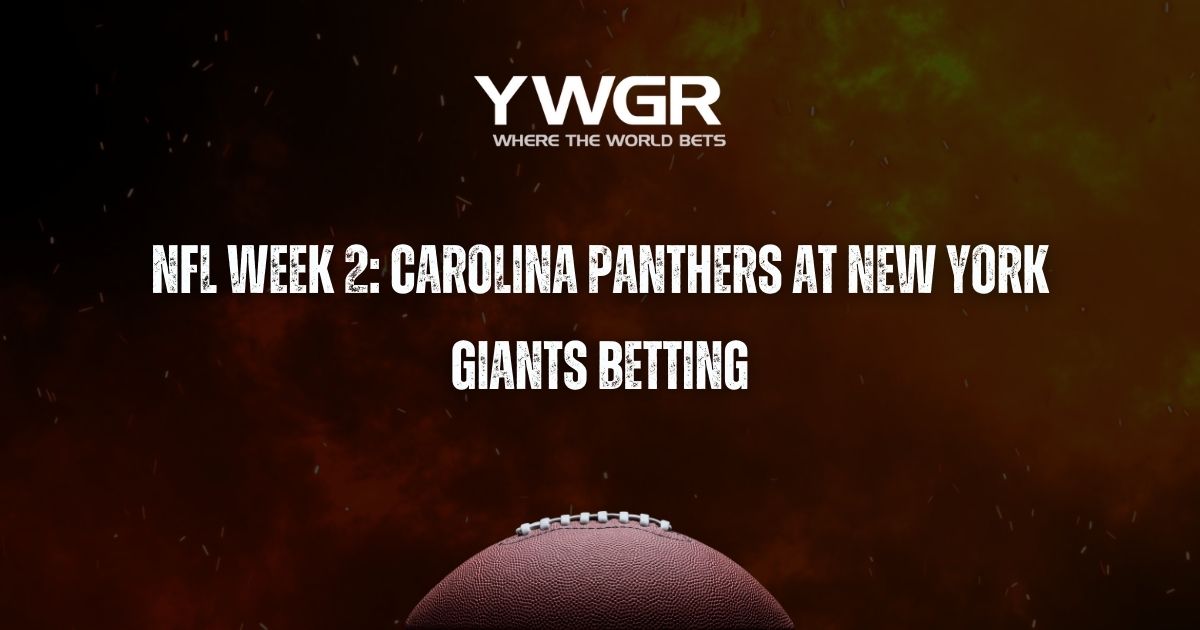 NFL Week 2: Carolina Panthers at New York Giants Betting