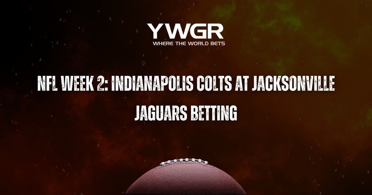 NFL Week 2: Indianapolis Colts at Jacksonville Jaguars Betting