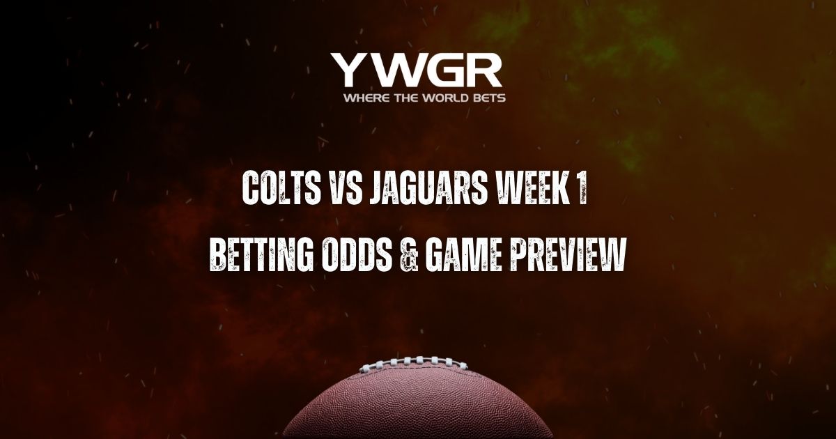 Colts vs Jaguars Week 1 Betting Odds & Game Preview