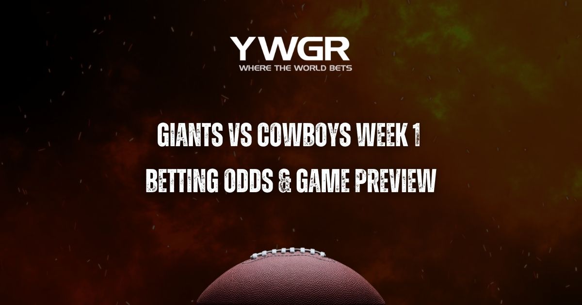 Giants vs Cowboys Week 1 Betting Odds & Game Preview