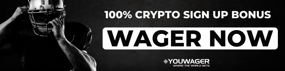 100% CRYPTO BONUS - YouWager Sportsbook Bonus