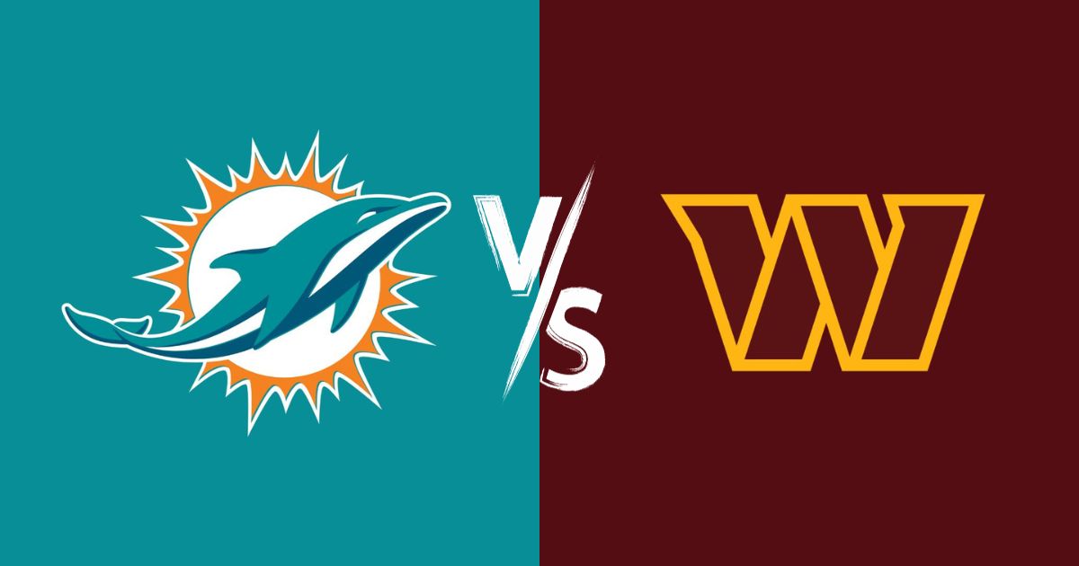 Dolphins at Commanders Week 13 Betting Odds and Predictions