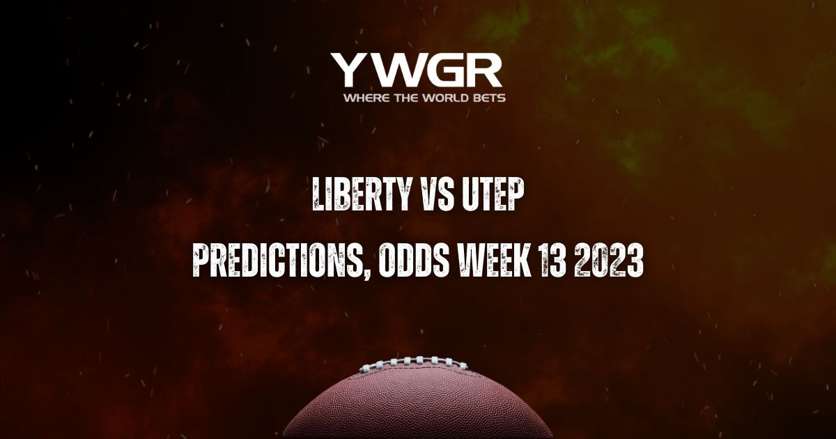 Liberty vs UTEP Predictions, Odds Week 13 2023