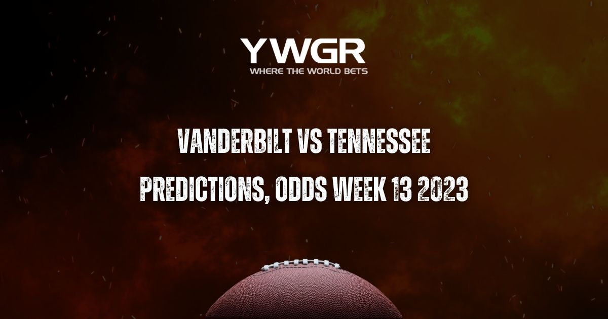 Vanderbilt vs Tennessee Predictions, Odds Week 13 2023