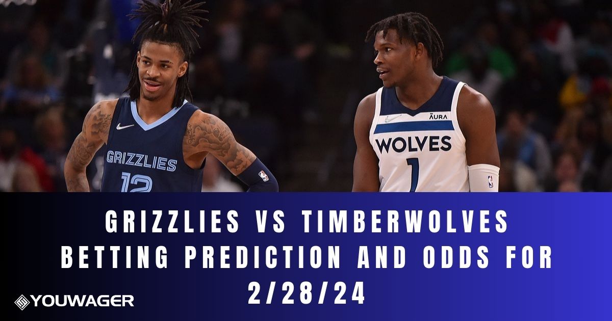 Grizzlies vs Timberwolves Betting Prediction and Odds for 2/28/24