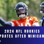 2024 NFL Rookies Updates After Minicamp