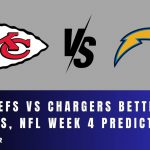 Chiefs vs Chargers Betting Odds, NFL Week 4 Prediction