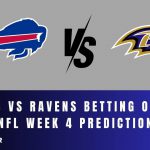 Bills vs Ravens Betting Odds, NFL Week 4 Prediction