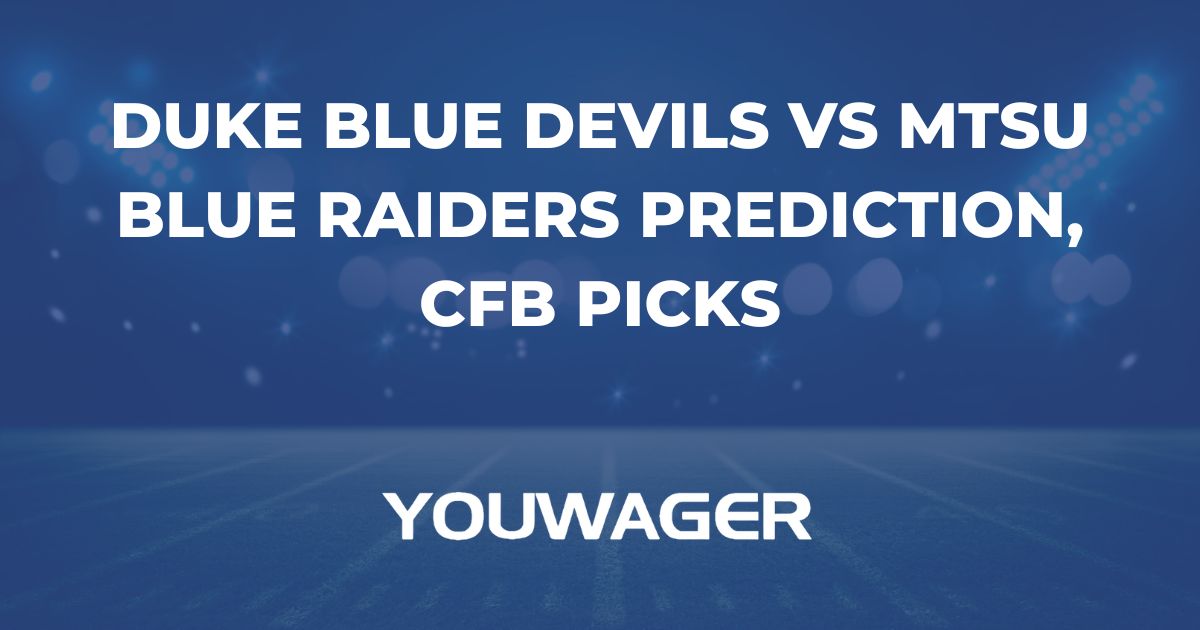 Duke Blue Devils vs MTSU Blue Raiders Prediction, CFB Picks