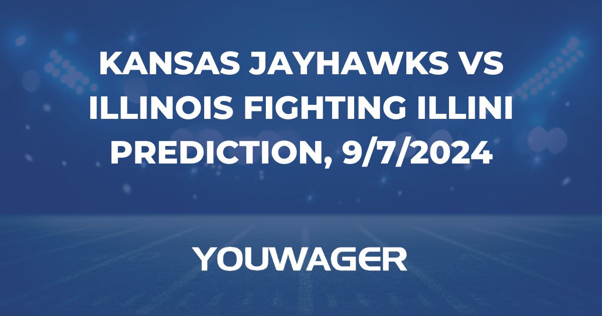 Kansas Jayhawks vs Illinois Fighting Illini Prediction, 9/7/2024 College Football Picks