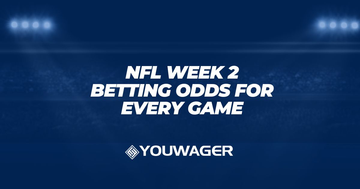 NFL Week 2 Betting Odds for Every Game