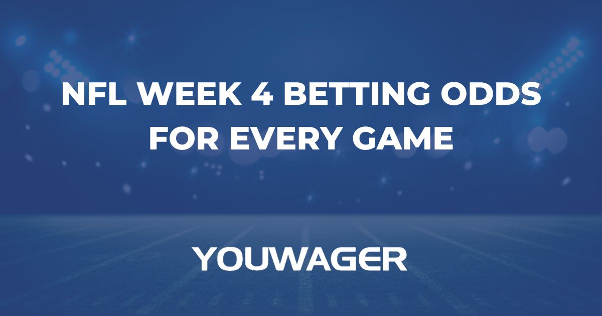 NFL Week 4 Betting Odds for Every Game