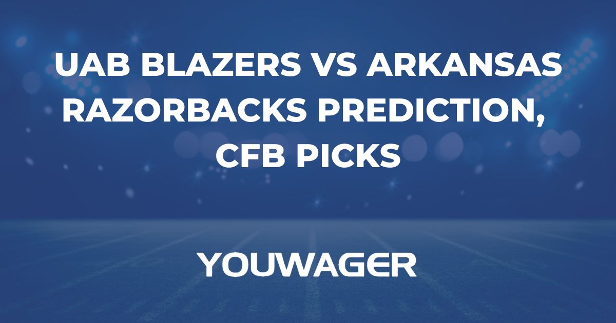 UAB Blazers vs Arkansas Razorbacks Prediction, CFB Picks