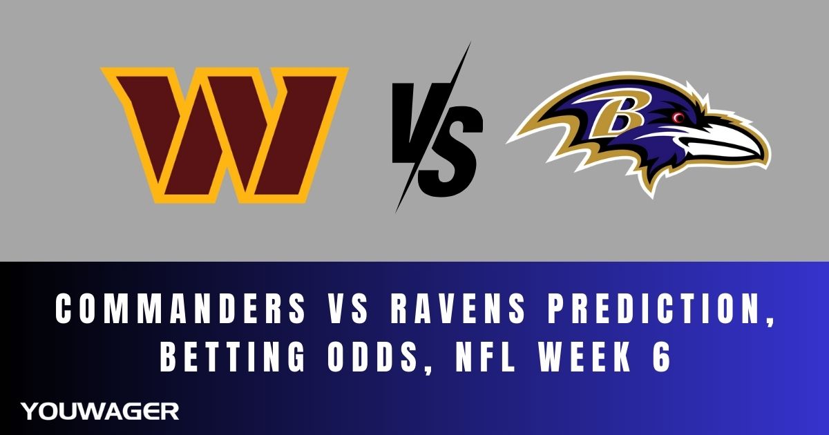 Commanders vs Ravens Prediction, Betting Odds, NFL Week 6