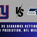 Giants vs Seahawks Betting Odds and Prediction, NFL Week 5