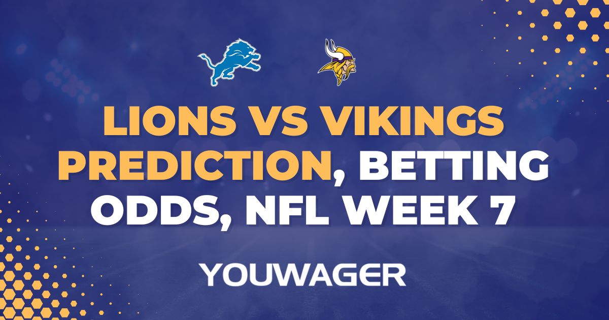 Lions vs Vikings Prediction, Betting Odds, NFL Week 7