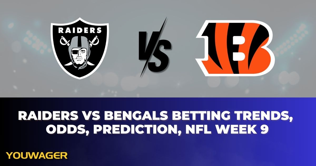 Raiders vs Bengals Betting Trends, Odds, Prediction, NFL Week 9