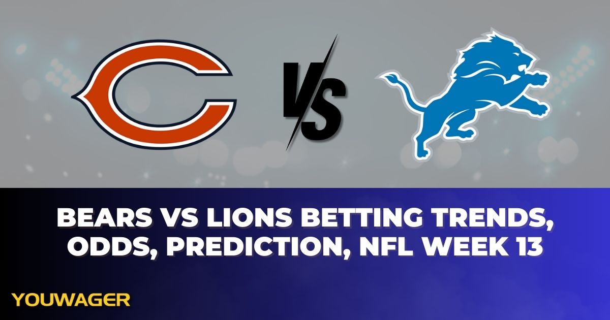 Bears vs Lions Betting Trends, Odds, Prediction, NFL Week 13