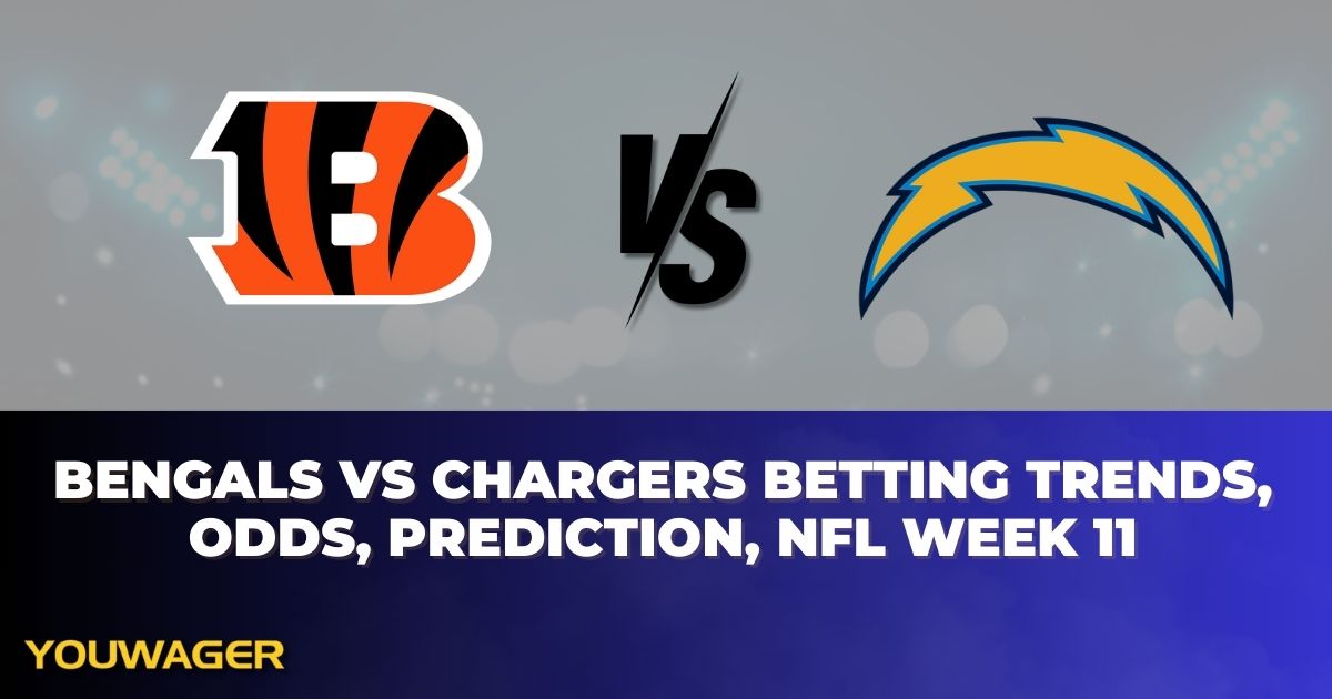 Bengals vs Chargers Betting Trends, Odds, Prediction, NFL Week 11