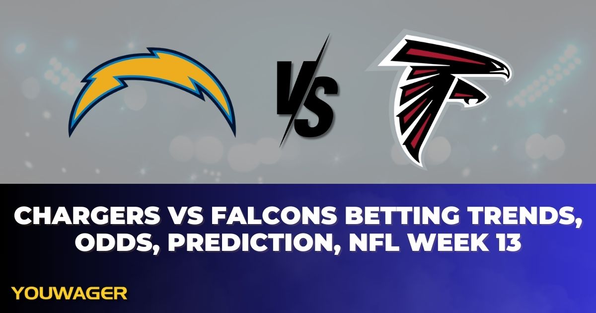 Chargers vs Falcons Betting Trends, Odds, Prediction, NFL Week 13