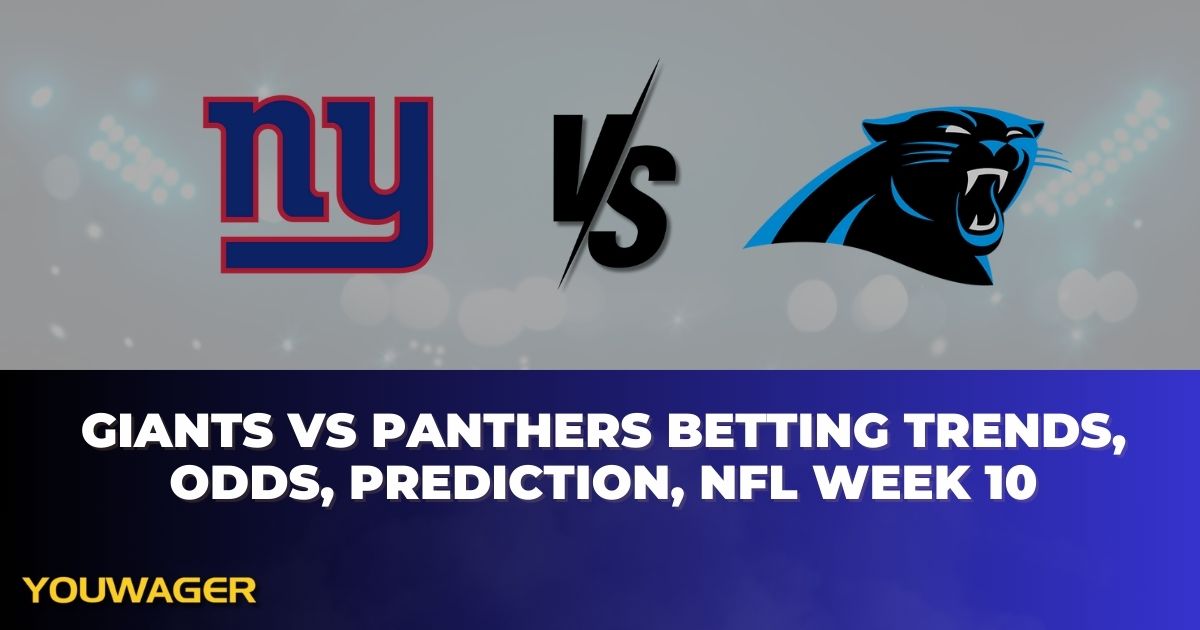 Giants vs Panthers Betting Trends, Odds, Prediction, NFL Week 10