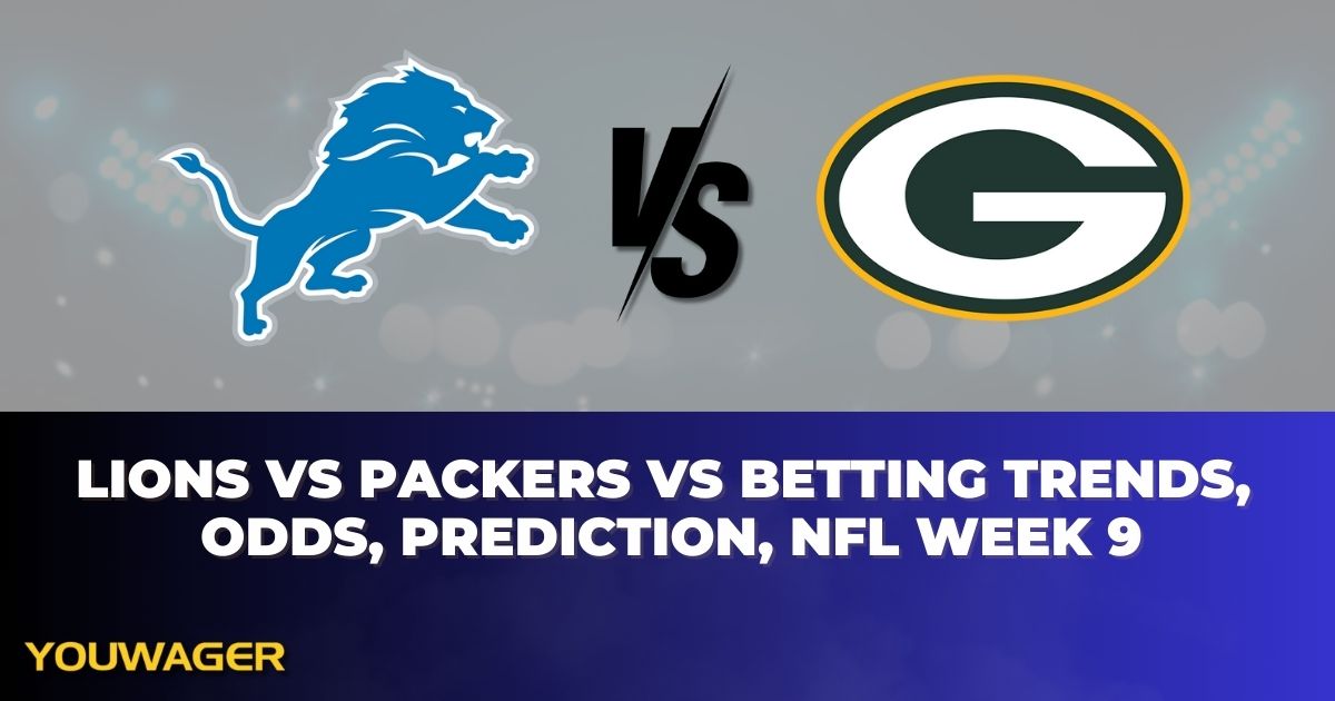 Lions vs Packers Betting Trends, Odds, Prediction, NFL Week 9