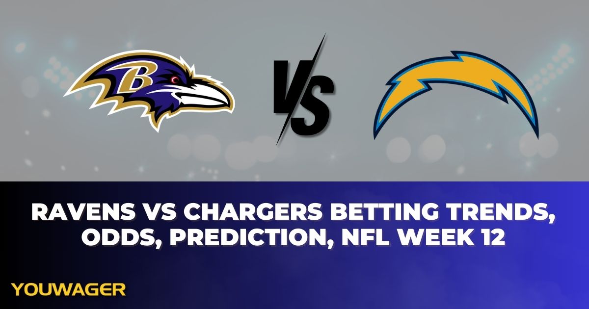 Ravens vs Chargers Betting Trends, Odds, Prediction, NFL Week 12