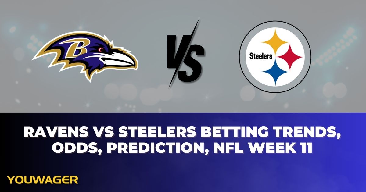 Ravens vs Steelers Betting Trends, Odds, Prediction, NFL Week 11