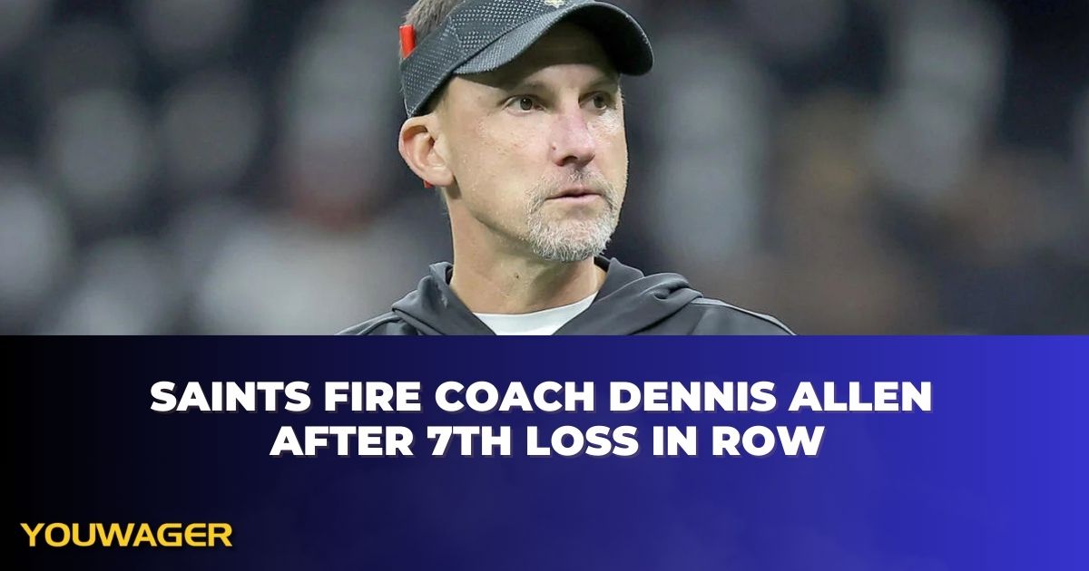 Saints Fire Coach Dennis Allen After 7th Loss in Row