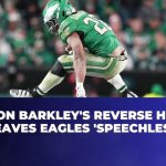 Saquon Barkley's Reverse Hurdle Leaves Eagles 'Speechless'