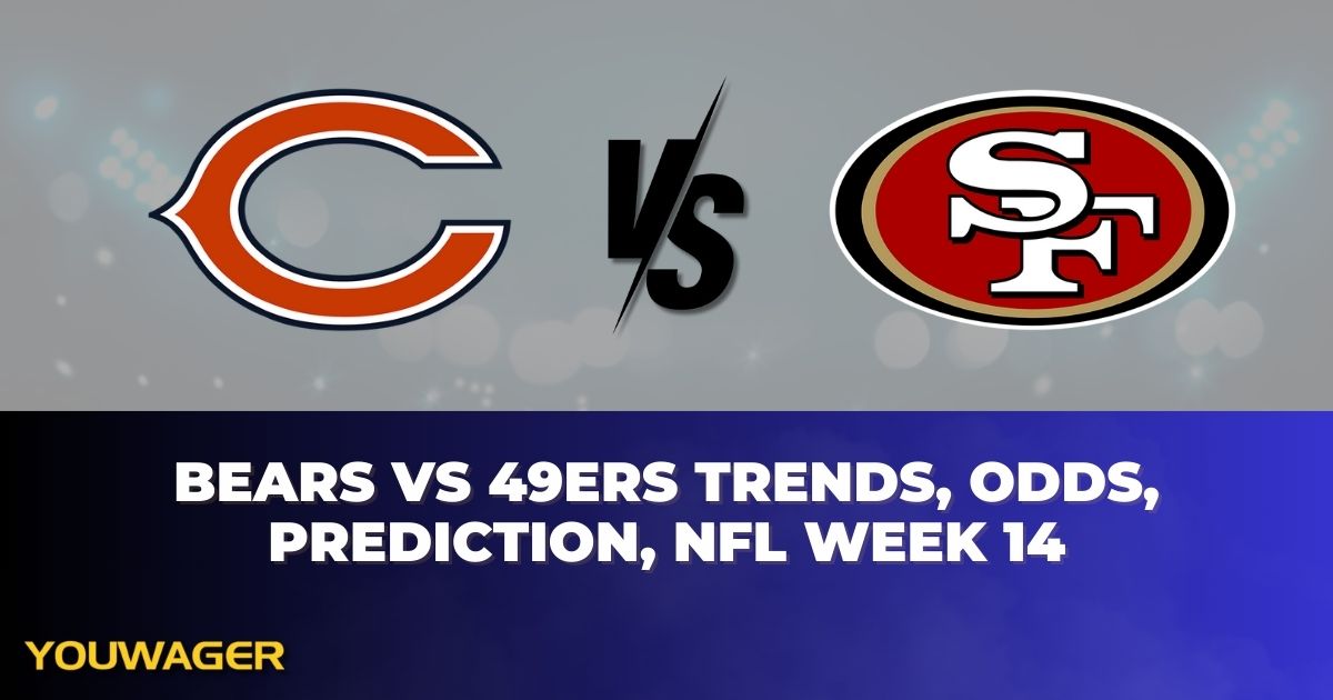 Bears vs 49ers Trends, Odds, Prediction, NFL Week 14