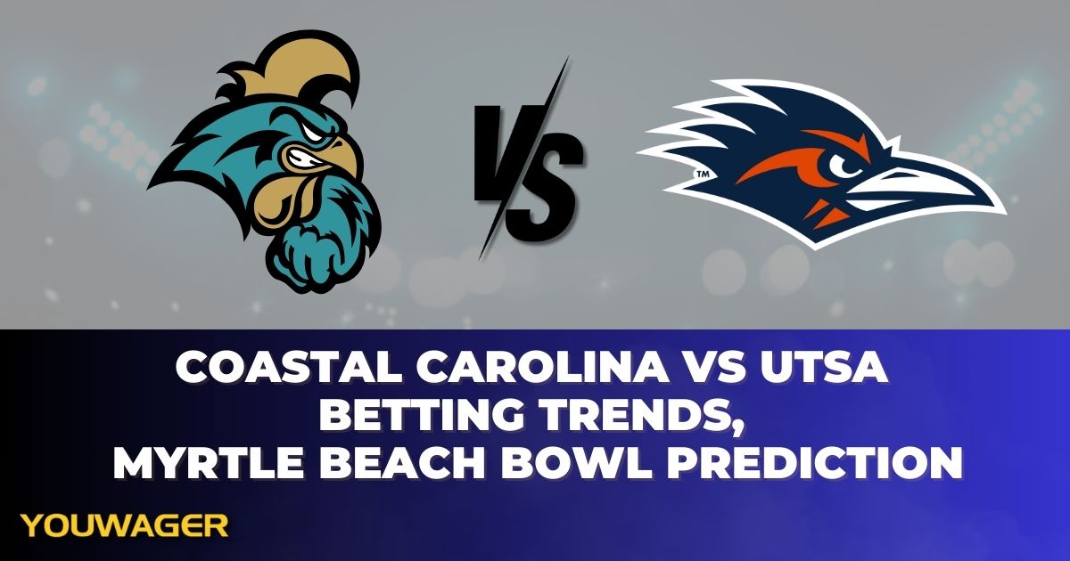 Coastal Carolina vs UTSA Betting Trends, Myrtle Beach Bowl Prediction