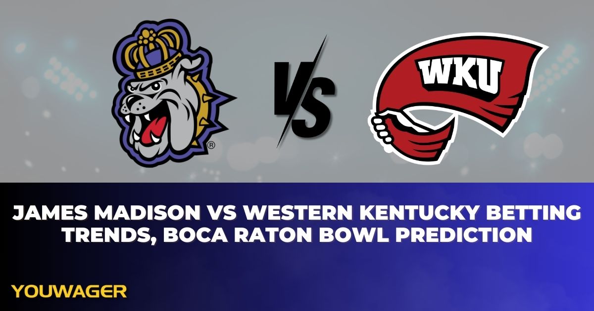 James Madison vs Western Kentucky Betting Trends, Boca Raton Bowl Prediction