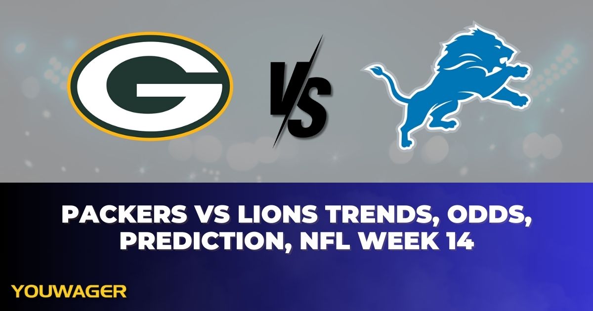 Packers vs Lions Trends, Odds, Prediction, NFL Week 14