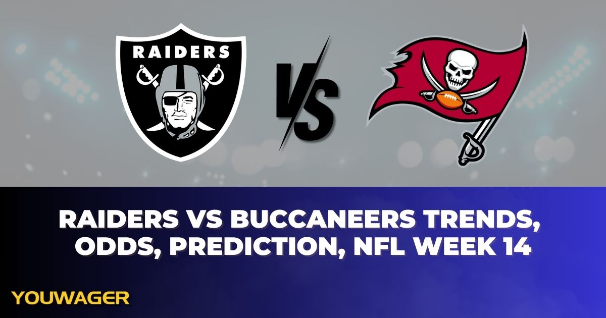 Raiders vs Buccaneers Trends, Odds, Prediction, NFL Week 14