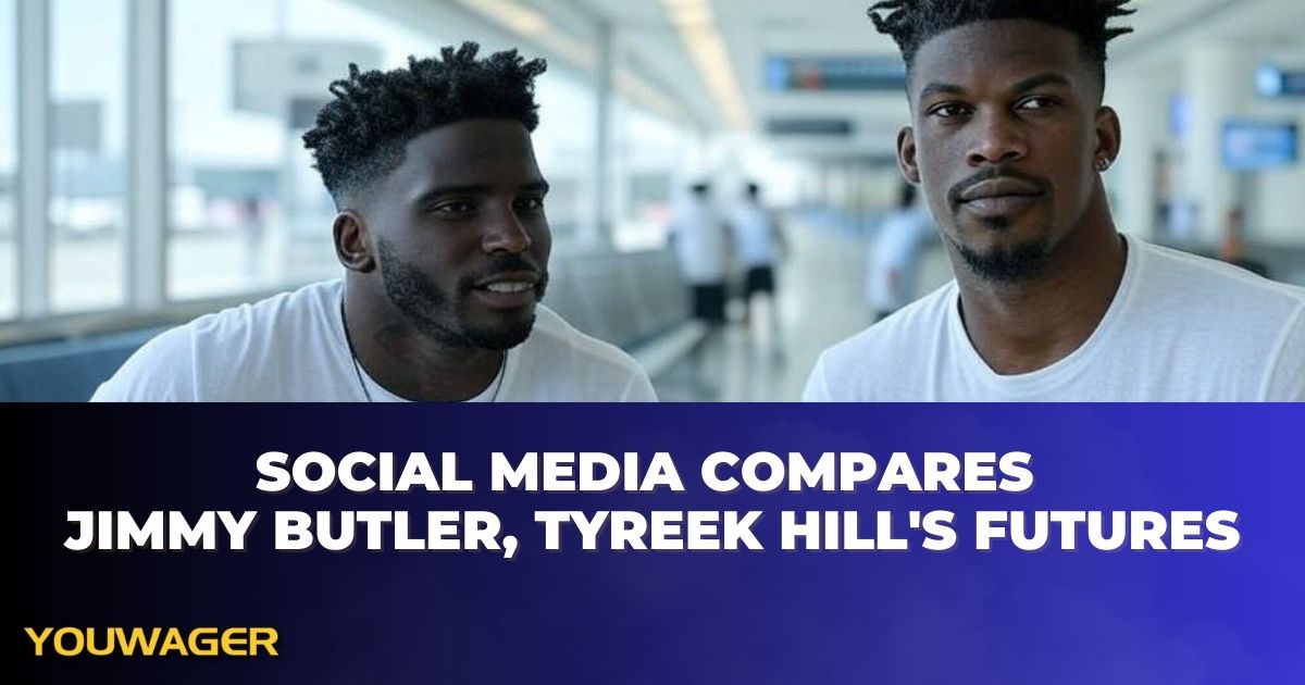 Social Media Compares Jimmy Butler, Tyreek Hill's Futures