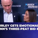 Dan Hurley Gets Emotional After UConn's Three-Peat Bid Ends