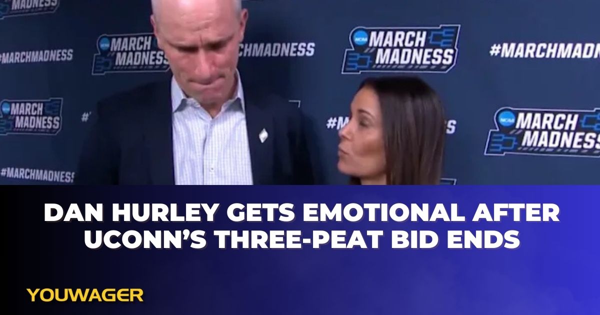 Dan Hurley Gets Emotional After UConn's Three-Peat Bid Ends