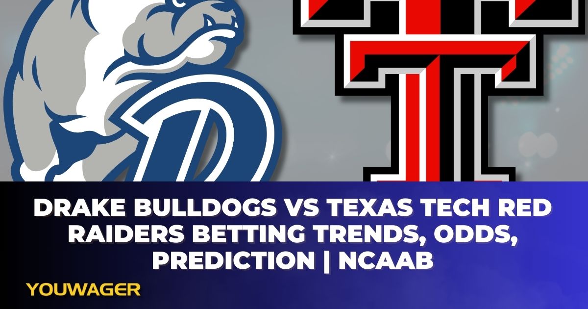 Drake Bulldogs vs Texas Tech Red Raiders Betting Trends, Odds, Prediction | NCAAB