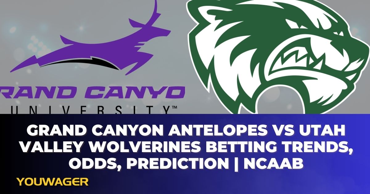 Grand Canyon Antelopes vs Utah Valley Wolverines Betting Trends, Odds, Prediction | NCAAB