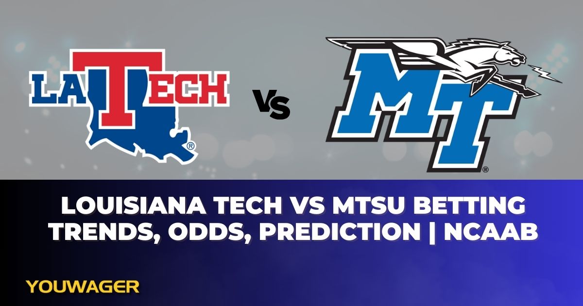 Louisiana Tech vs MTSU Betting Trends, Odds, Prediction | NCAAB