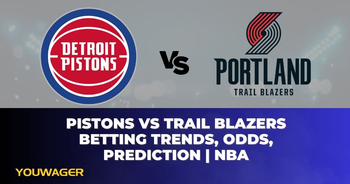 Pistons vs Trail Blazers Betting Trends, Odds, Prediction | NBA