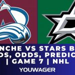 Avalanche vs Stars Betting Trends, Odds, Prediction | Game 7 | NHL