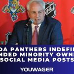 Florida Panthers indefinitely suspended minority owner for social media posts