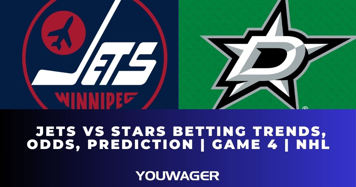 Jets vs Stars Betting Trends, Odds, Prediction | Game 4 | NHL