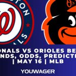 Nationals vs Orioles Betting Trends, Odds, Prediction | May 16 | MLB