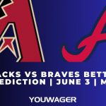 DBacks vs Braves Betting Prediction | June 3 | MLB