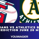 Guardians vs Athletics Betting Prediction June 20 MLB